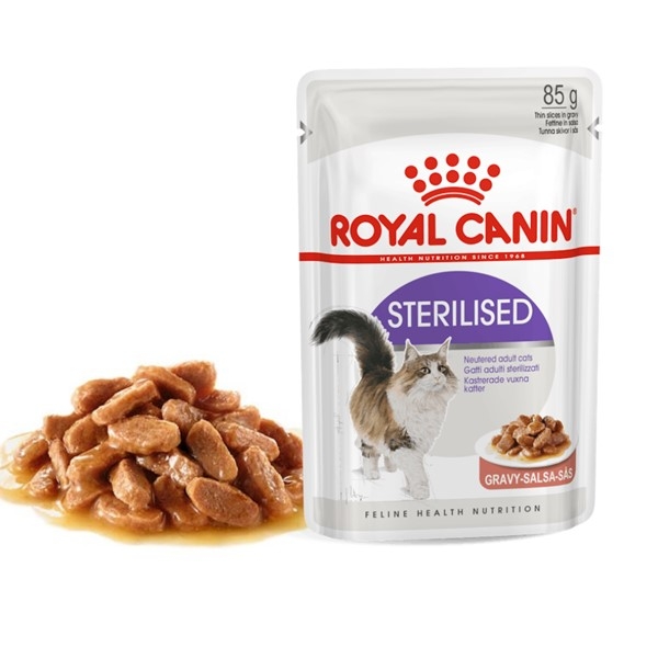ROYAL CANİN CAT STERILISED37  GRAVY 85 GR*12
